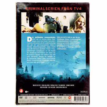 The Inspector and the Sea - The One You Don't See - Wrapped / Unopened DVD - Swedish crime series TV4 - Mari Jungstedt