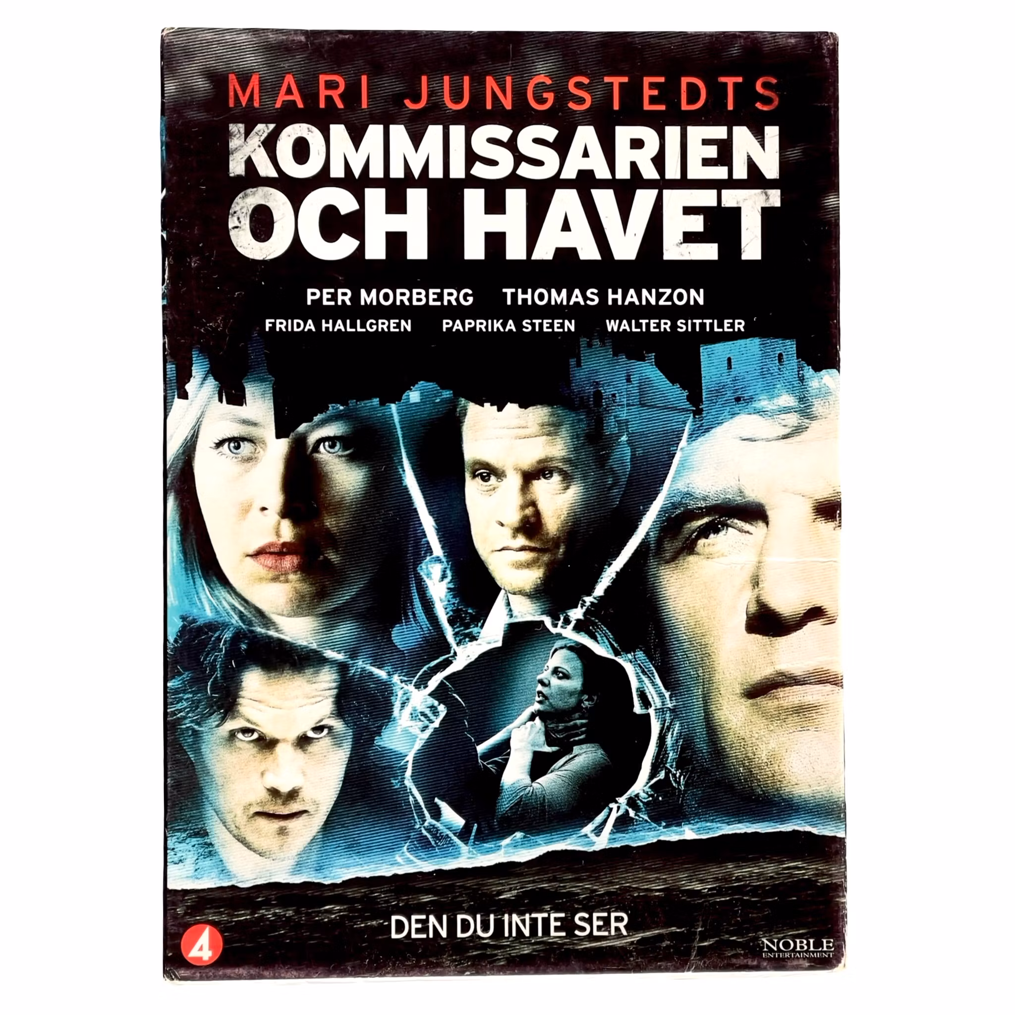 Kommissarien och havet - Den du inte ser - Inplastad / Oöppnat DVD - Svensk kriminal serie TV4 - Mari Jungstedt