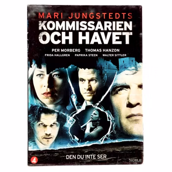 The Inspector and the Sea - The One You Don't See - Wrapped / Unopened DVD - Swedish crime series TV4 - Mari Jungstedt