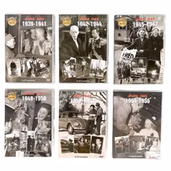 DVD Collection - The years were 1939-1956 - SVT Documentary - Swedish History - 6 DVDs