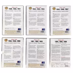 DVD Collection - The years were 1939-1956 - SVT Documentary - Swedish History - 6 DVDs