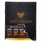 Stieg Larsson Millennium Trilogy Blu ray Box - Extended Version - Noomi Rapace - Komplett samling