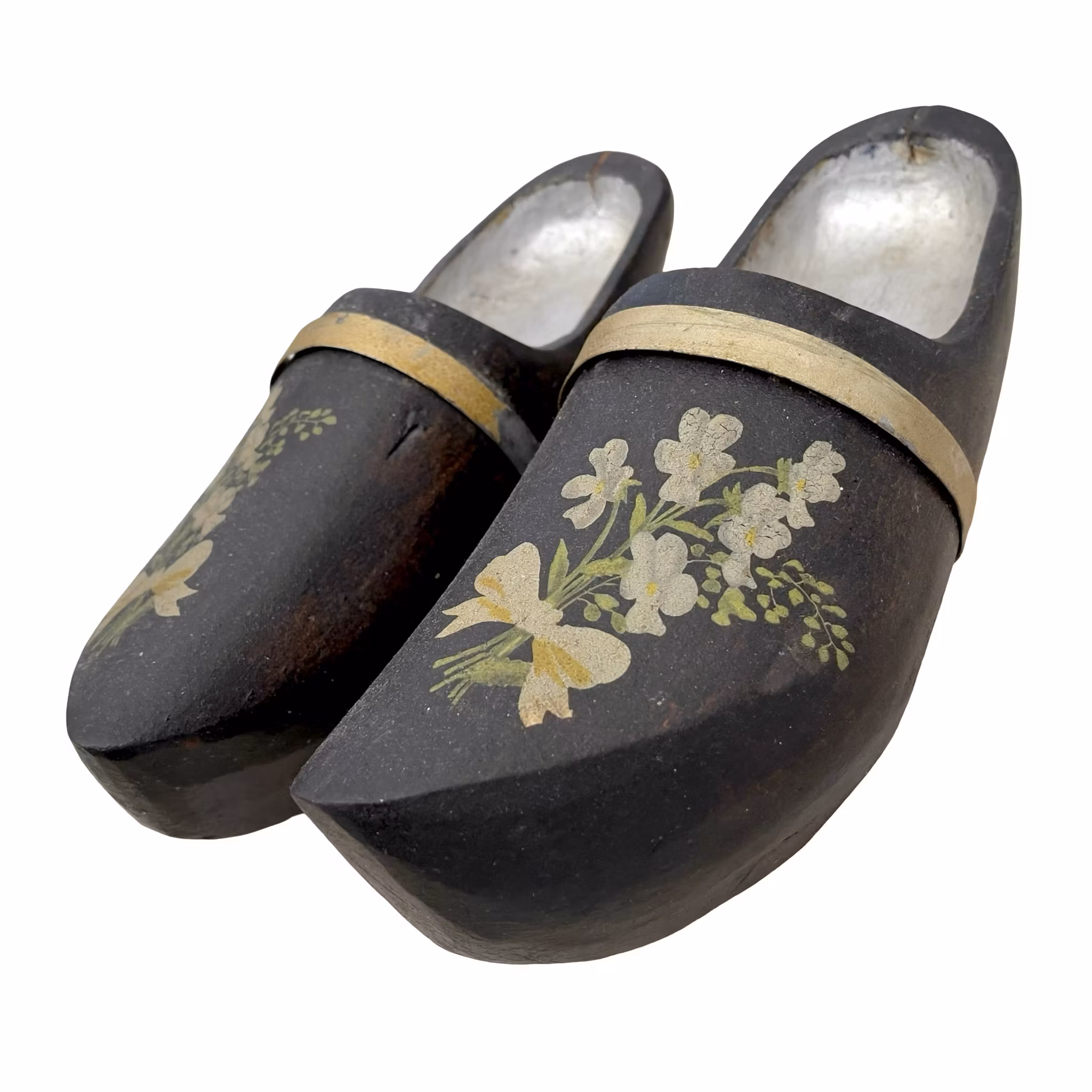 Antik träskor / skoblock i trä - Dekorativa & samlar objekt