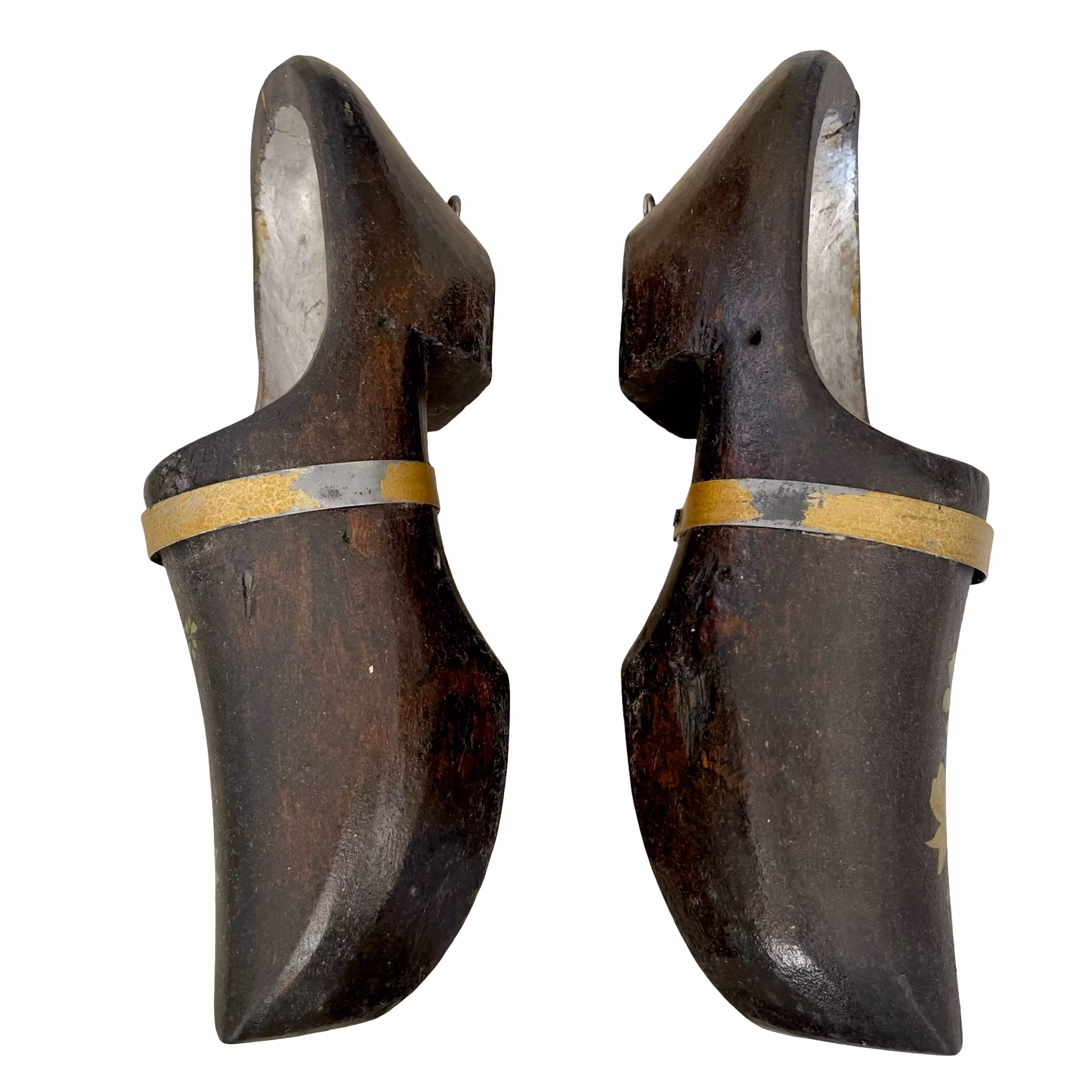 Antik träskor / skoblock i trä - Dekorativa & samlar objekt