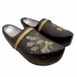 Antik träskor / skoblock i trä - Dekorativa & samlar objekt