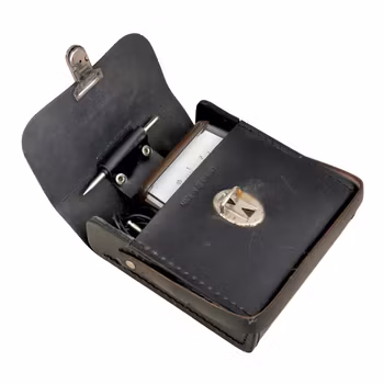 Vintage Gossen Miniohm - Analog Ohmmeter / Modstandsmåler med kabler og etui