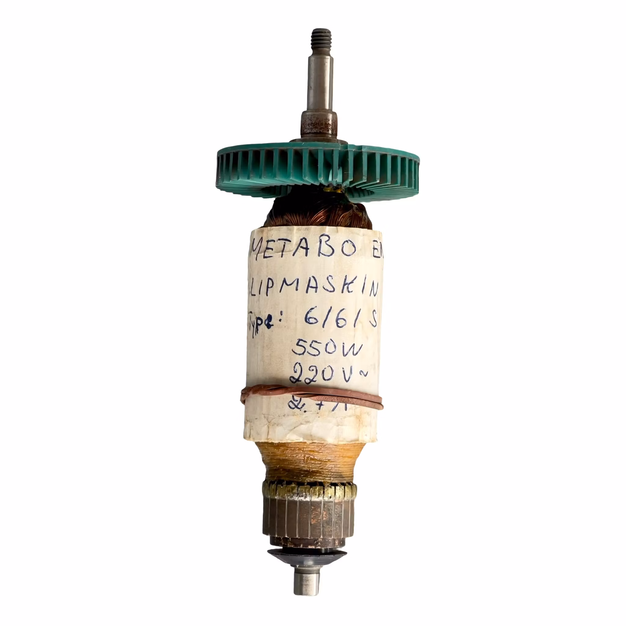 Rotor/Ancre Metabo Original 220 V 550 W - Pièce détachée pour meuleuse/outil électrique