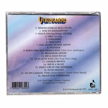 Vikingarna - Bästa låtarna med Stefan Borsch & Christer Sjögren (CD) - 18 låtar