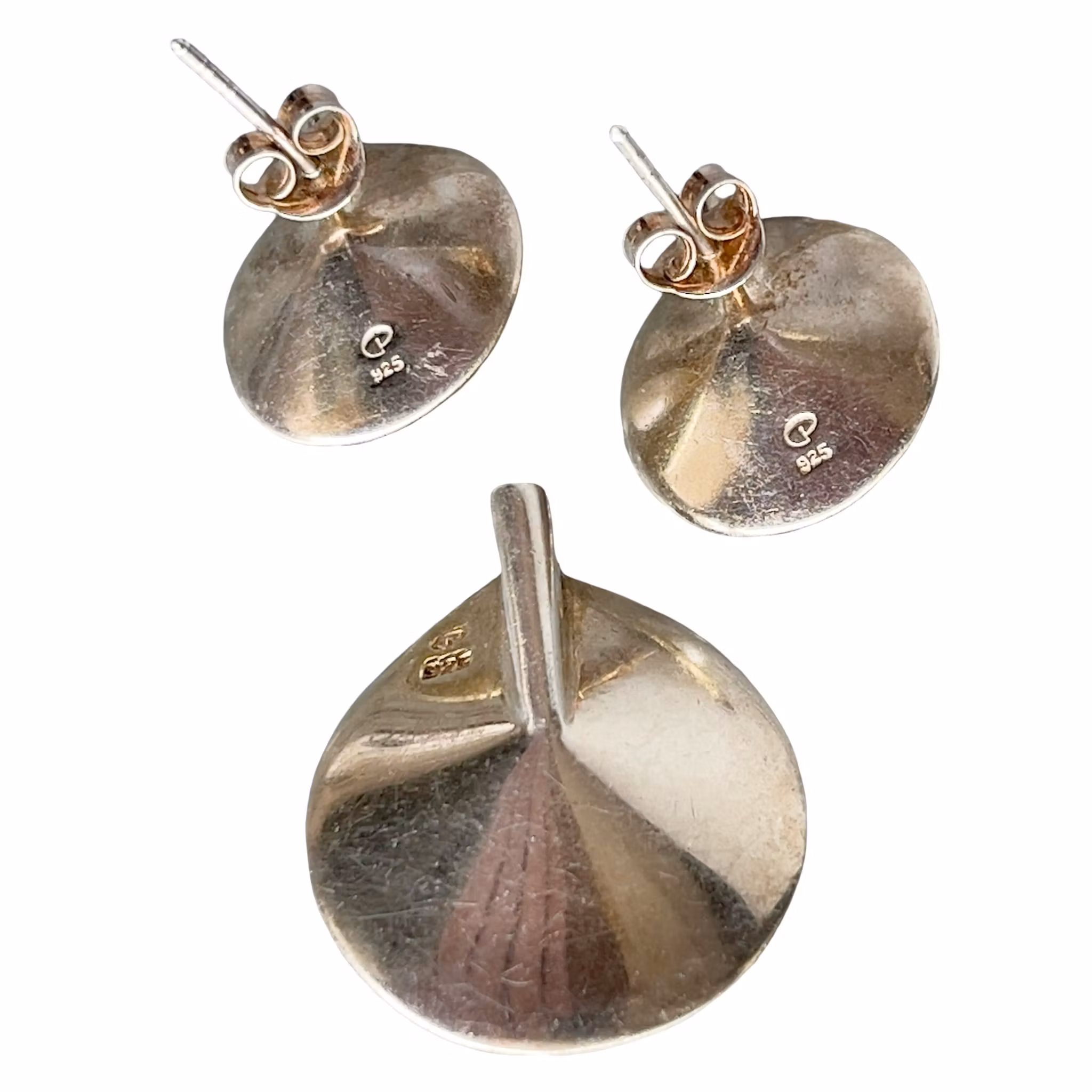 Christian Dior exklusivt smyckeset i 925 sterling silver med pärlor - Hänge & Örhängen