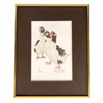 Hasse Andersson - Juvand på marsch - Litografi - Signerad och numrerad