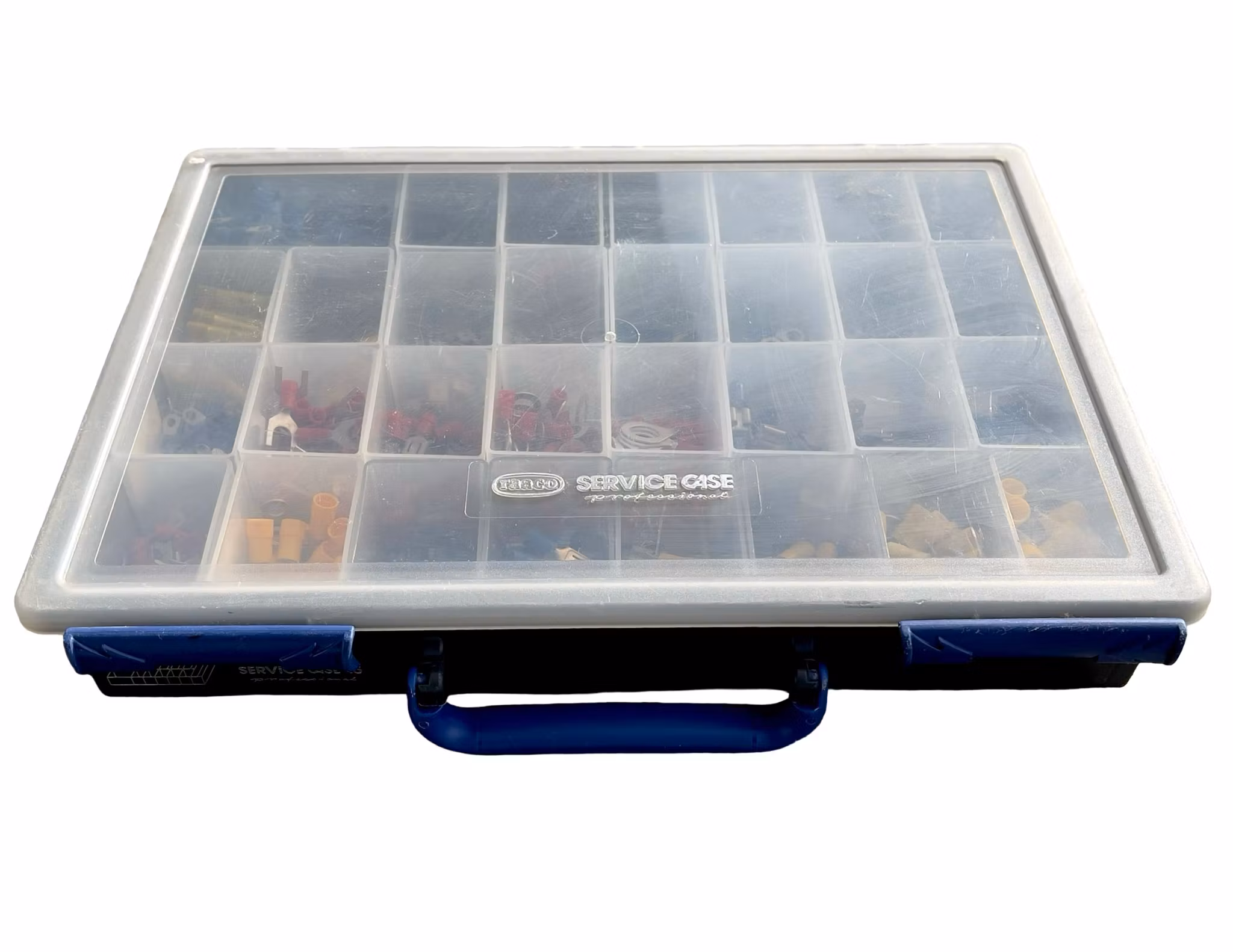 Sortimentslåda med kabelskor och elterminaler - Service Case