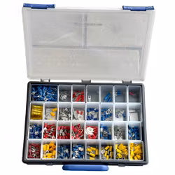 Sortimentslåda med kabelskor och elterminaler - Service Case