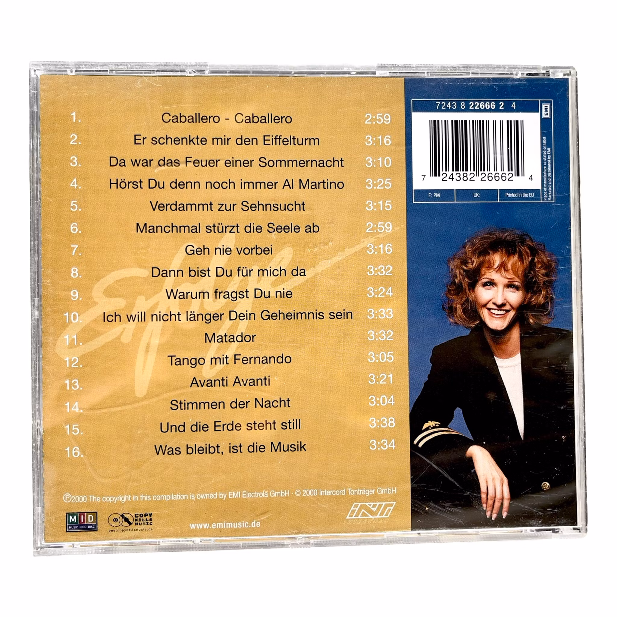 Kristina Bach - Erfolge CD Album 2000 - Tysk Schlager