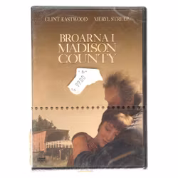 Broene i Madison County - Innpakket / Uåpnet DVD - Clint Eastwood / Meryl Streep)