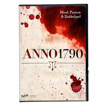 Anno 1790 DVD – szwedzki serial kryminalny/dramat w 10 częściach