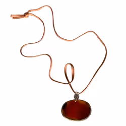 Vintage silver hänge 925 med Agat / Karneol