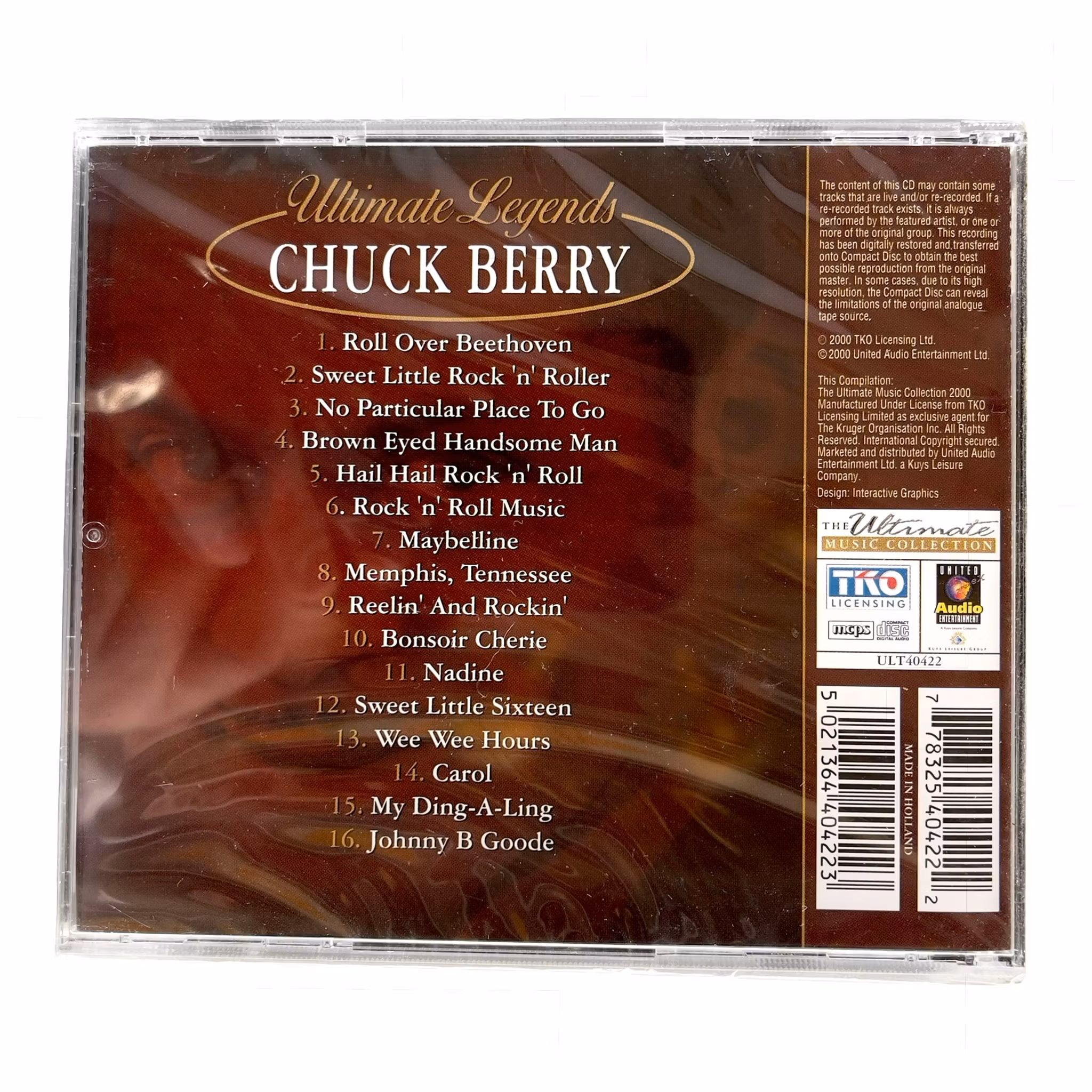 Chuck Berry - Ultimate Legends ( Inplastad / Oöppnad CD)
