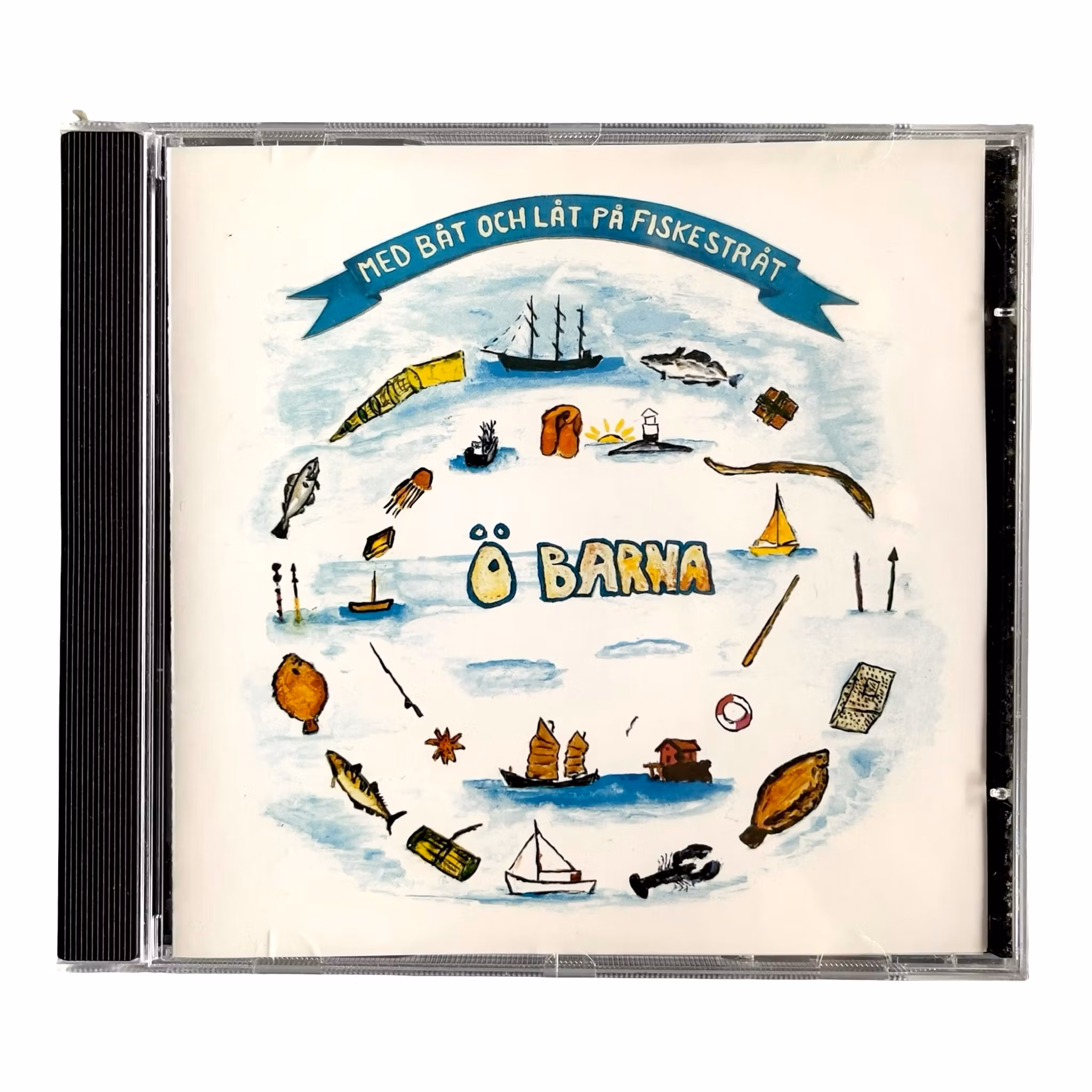 Öbarna - Med båt och lôt på fiskestråt (CD)