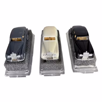 Rolls Royce i original askar - Revell Praline - 3 st modellbilar / samlarbilar