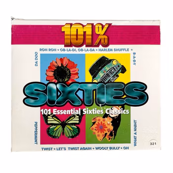 CD box K Tel - Sixties 101 Essential Sixties Classics - Oanvänt 4 CD