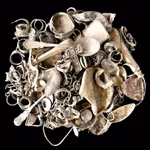 1008 Gram testat skrotsilver 925/835 - Trasigt, Smutsigt, Återvinning