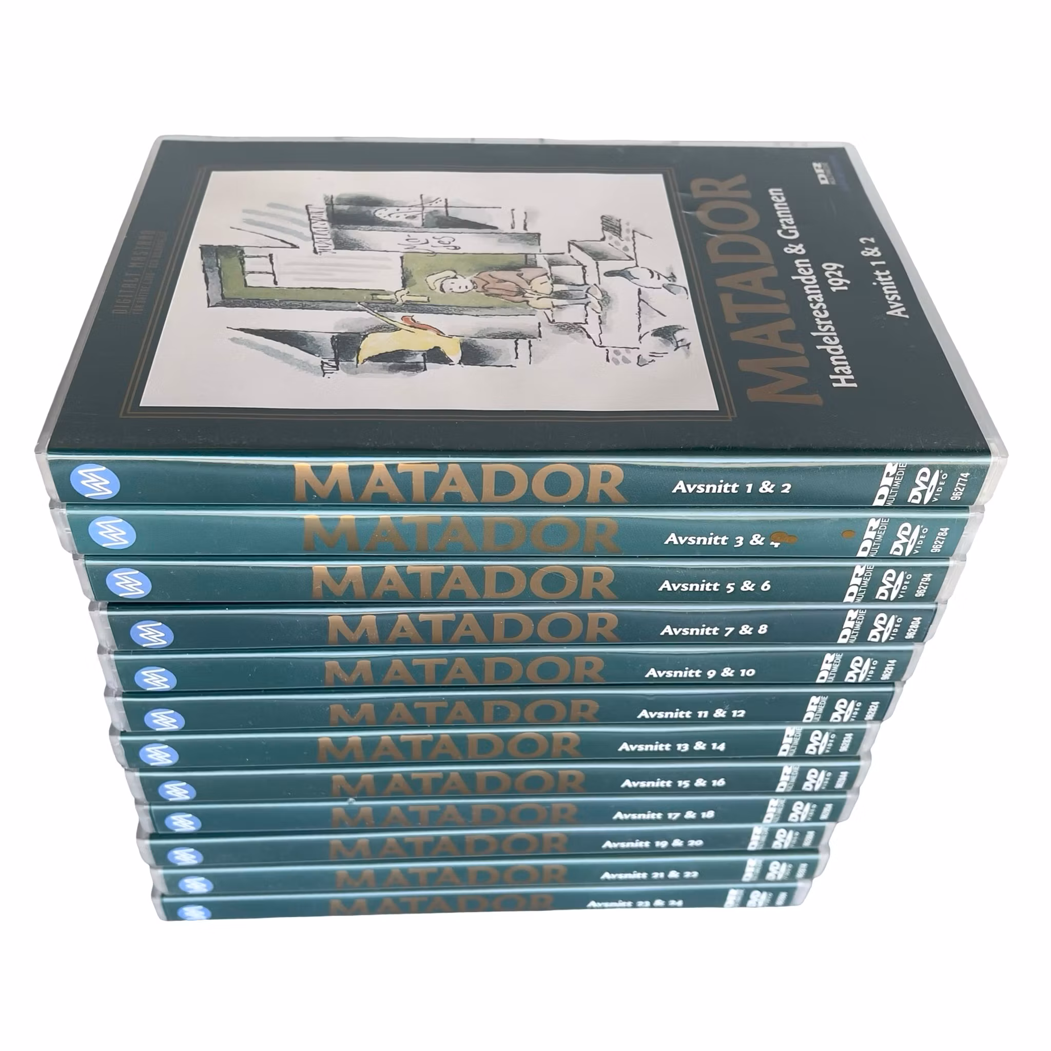 Matador - Komplett 12 DVD samling (Avsnitt 1-24)