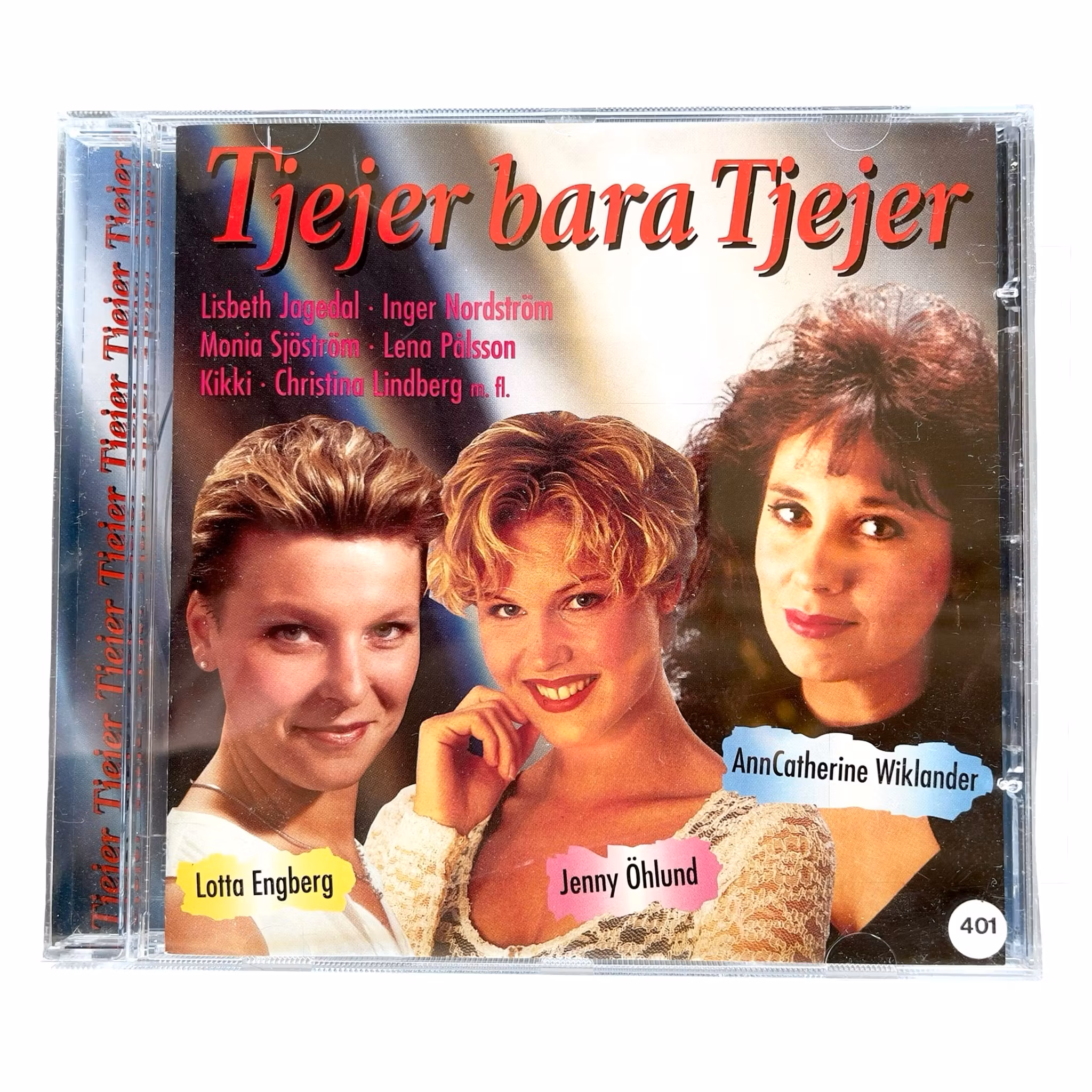 CD - Tjejer bara Tjejer (1996) - Svensk dansband / schlager / samlings album