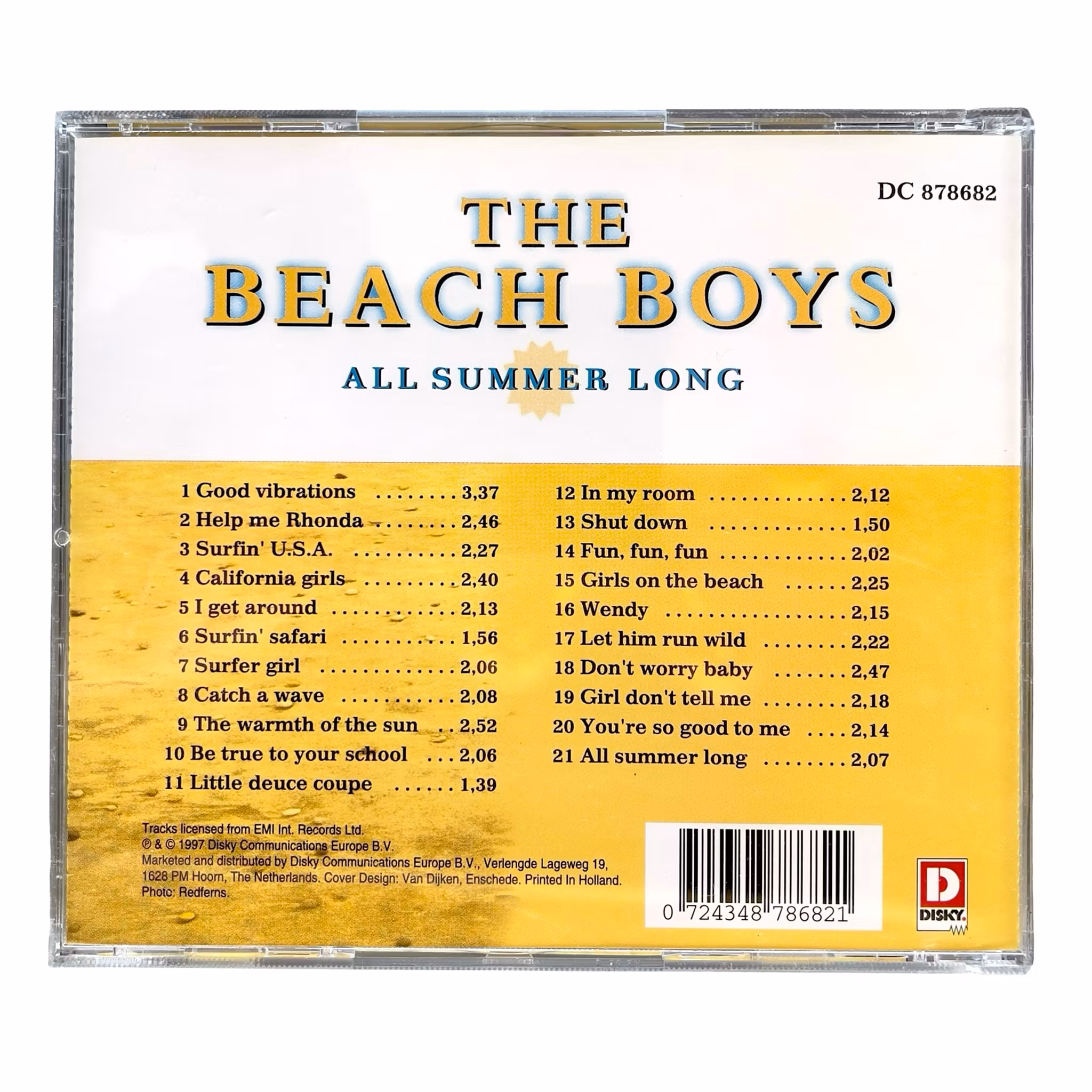 The Beach Boys - All Summer Long (21 Classic Tracks) CD
