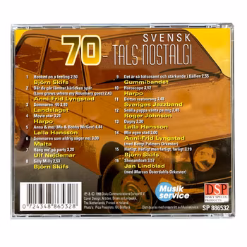 CD - Svensk 70-tals nostalgi - Björn Skifs, Harpo, Anni Frid