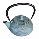 Japansk tekanna i gjutjärn med sil - Dekorativ & funktionell