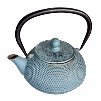 Japanilainen valurautainen teekannu siivilällä - Koristeellinen ja käytännöllinen