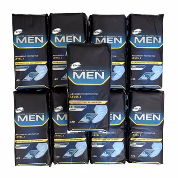TENA Men Level Two - 9 pakkausta x 20 kpl - Uusi / Avaamaton