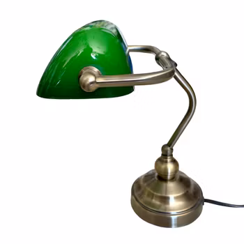 Markslöjd - Elegant green banker lamp / desk lamp in classic style