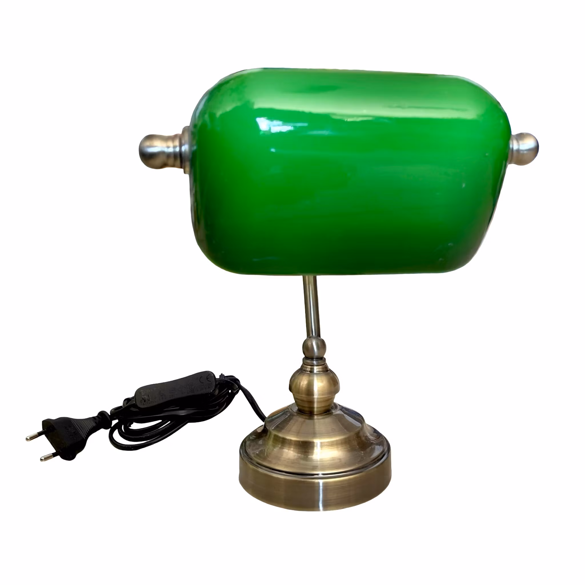 Markslöjd - Elegant grön bankir lampa / skrivbords lampa i klassisk stil