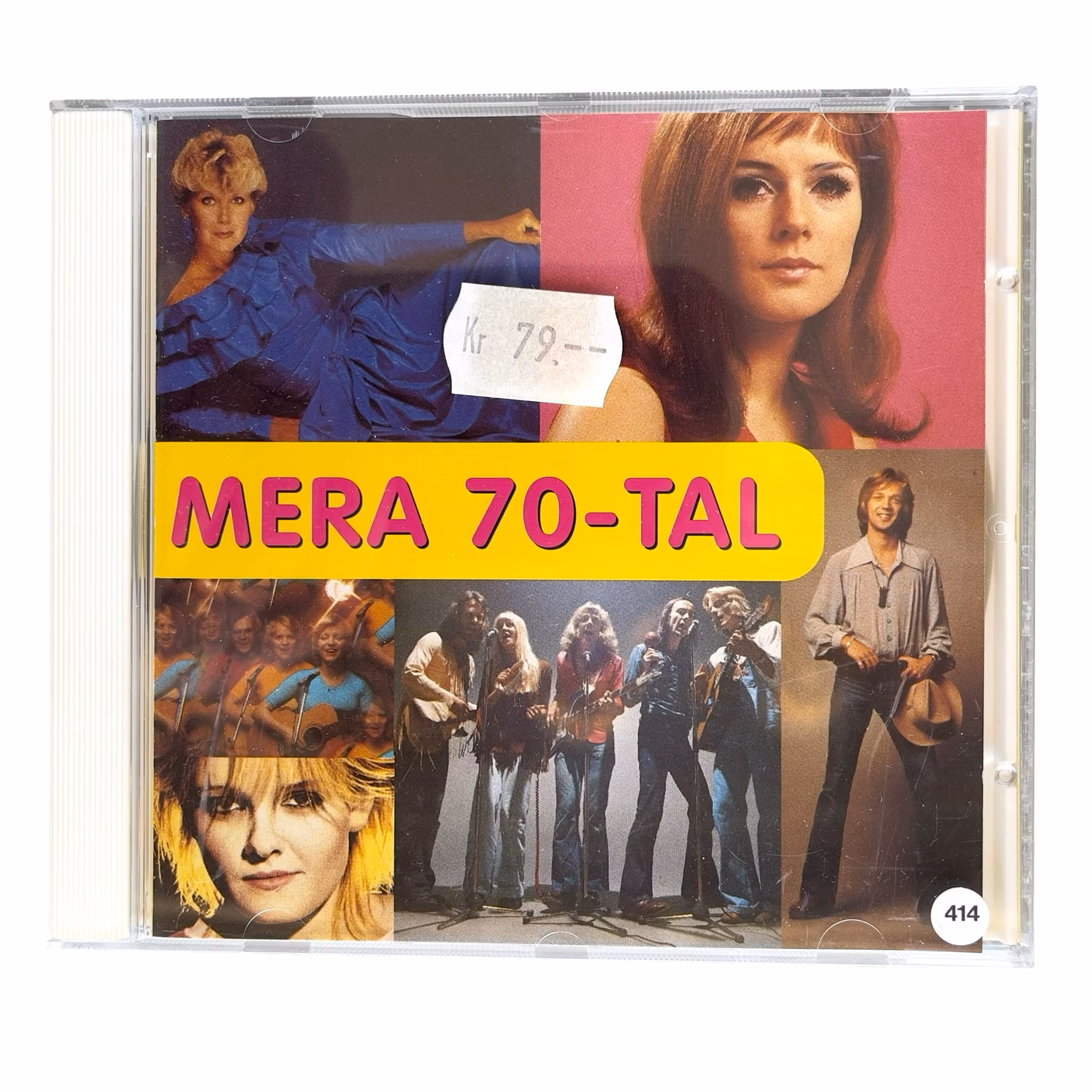 Mera 70-tal - Svensk samlings CD med klassiska 70-talshits