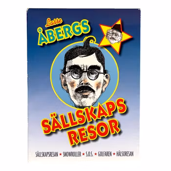 Lasse Åbergs Sällskapsresor - DVD box med 5 filmer - I topp skick