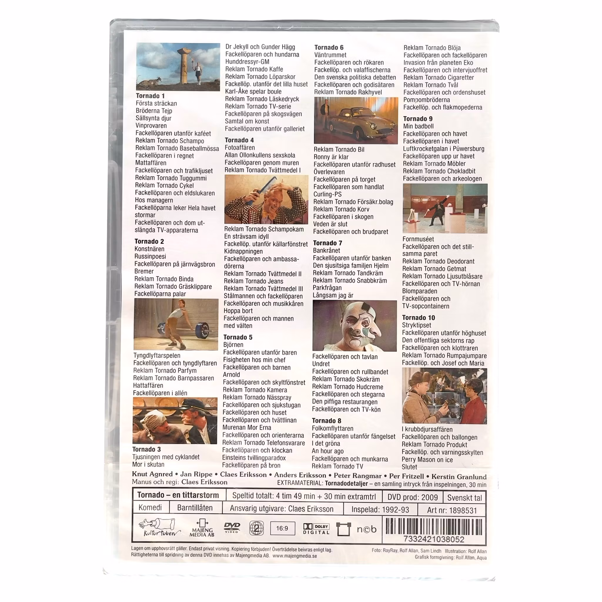 Tornado - En tittarstorm / Galenskaparna After Shave - Inplastad / Oöppnad - (Dubbel DVD)