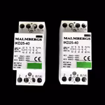 2 st Nya Malmbergs IKD25-40 installations kontaktor 25A 230V AC