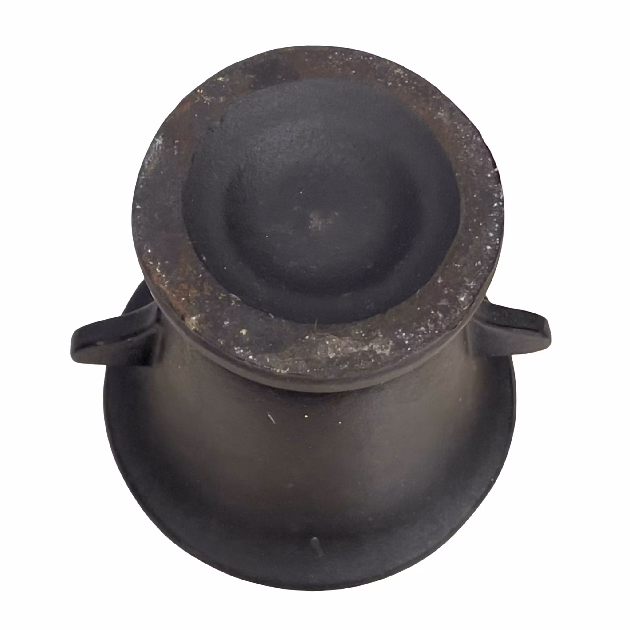 Äldre Mortel med stöt - Tung modell (svart)