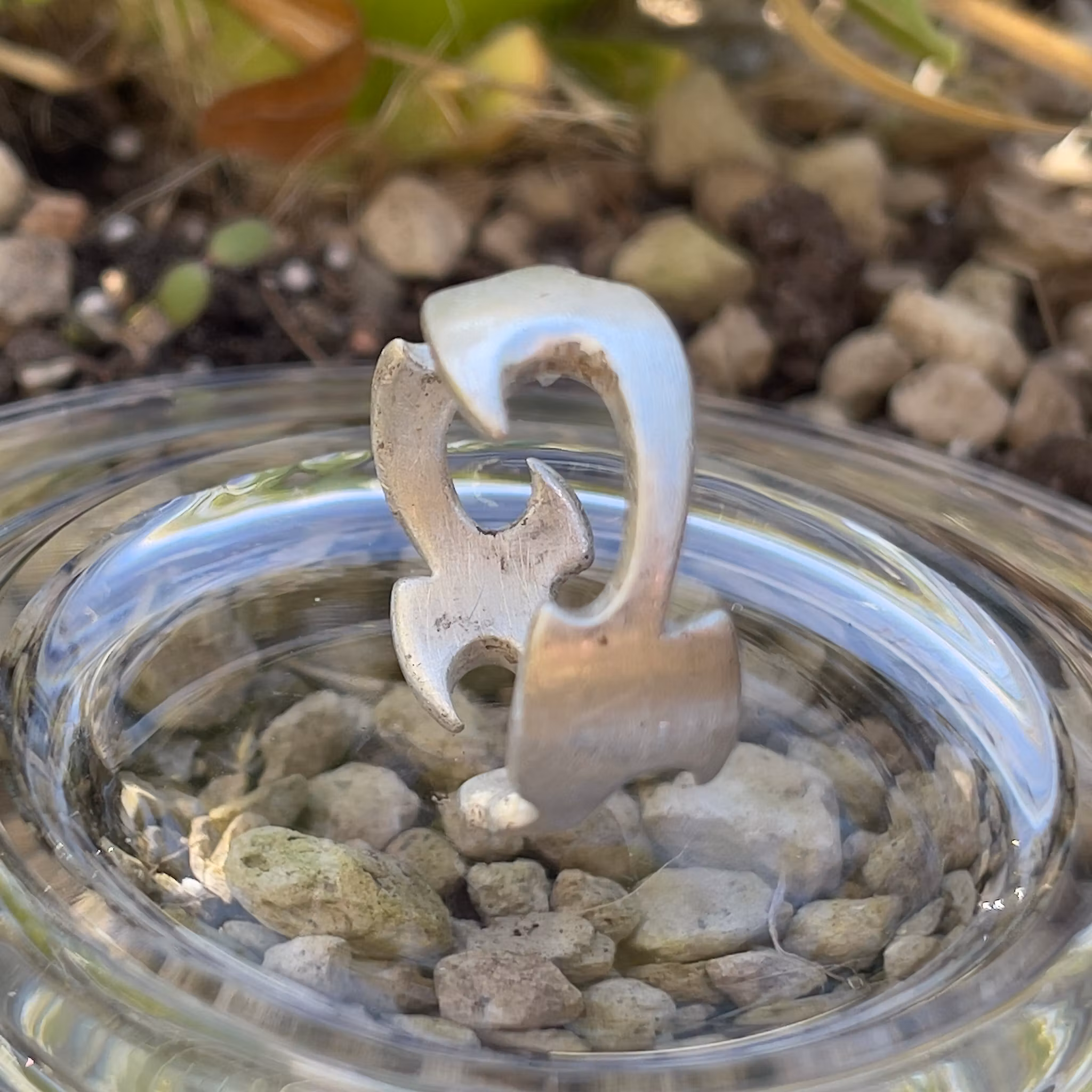 Ring i sterling silver - Unik design / vintage