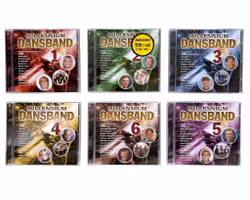 Millennium Dansband 1-6 Kompletna kolekcja płyt CD