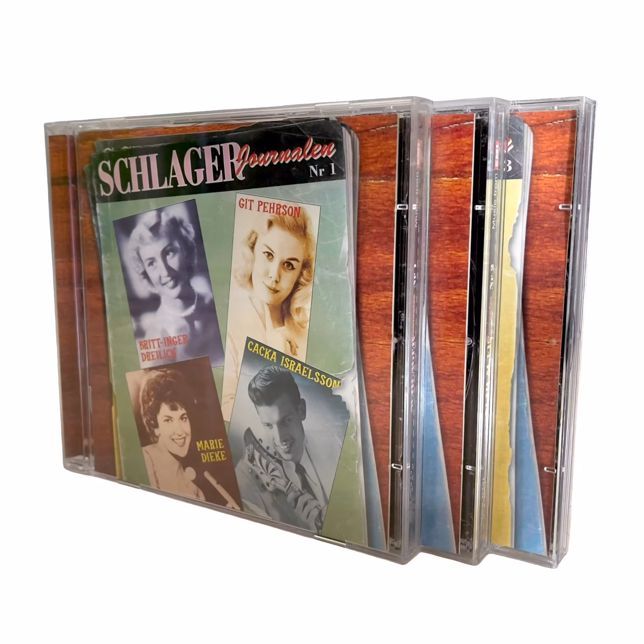 Schlager Journalen Nr 1 - 3  Komplett CD set