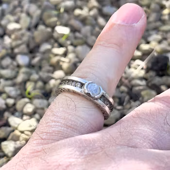 BVLGARI ring i sterling silver 925 - Italy