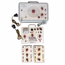 4 Pezzi EURATELE Köln - Trasmettitore AM/FM Abgleich Tipo 412 (set completo)