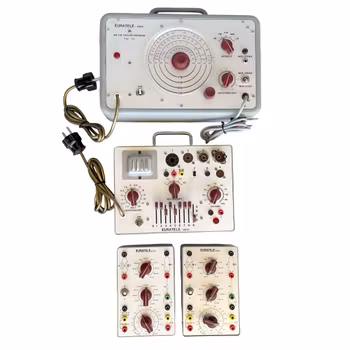 4 Teile EURATELE Köln - AM/FM Abgleichsender Typ 412 (Komplettset)