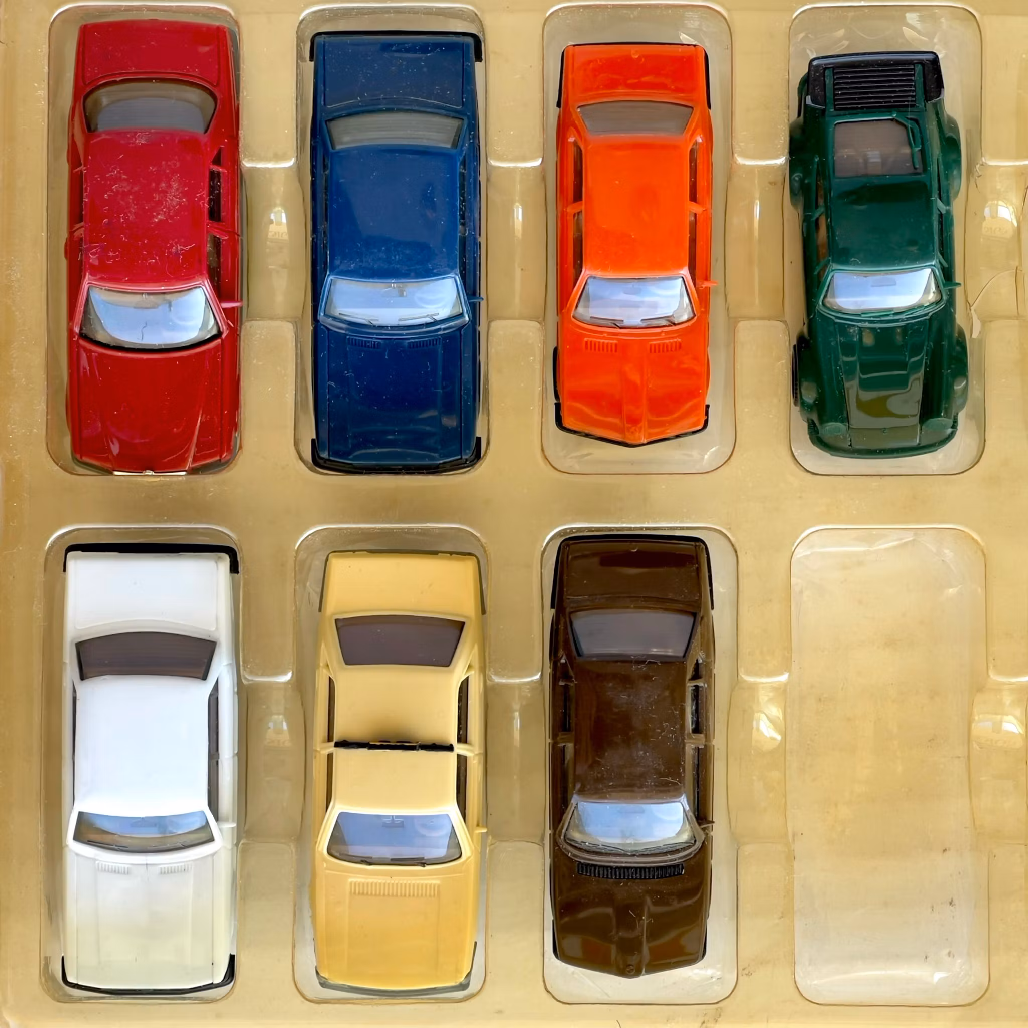 Modellbilar samling - Herpa 1:87 - Klassiska bilar - W. Germany