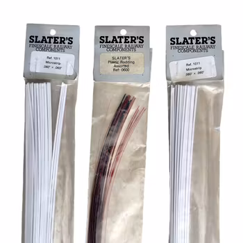 Slater's Plastic Rodding / Microstrip - Modellbygge - Finescale Railway Components