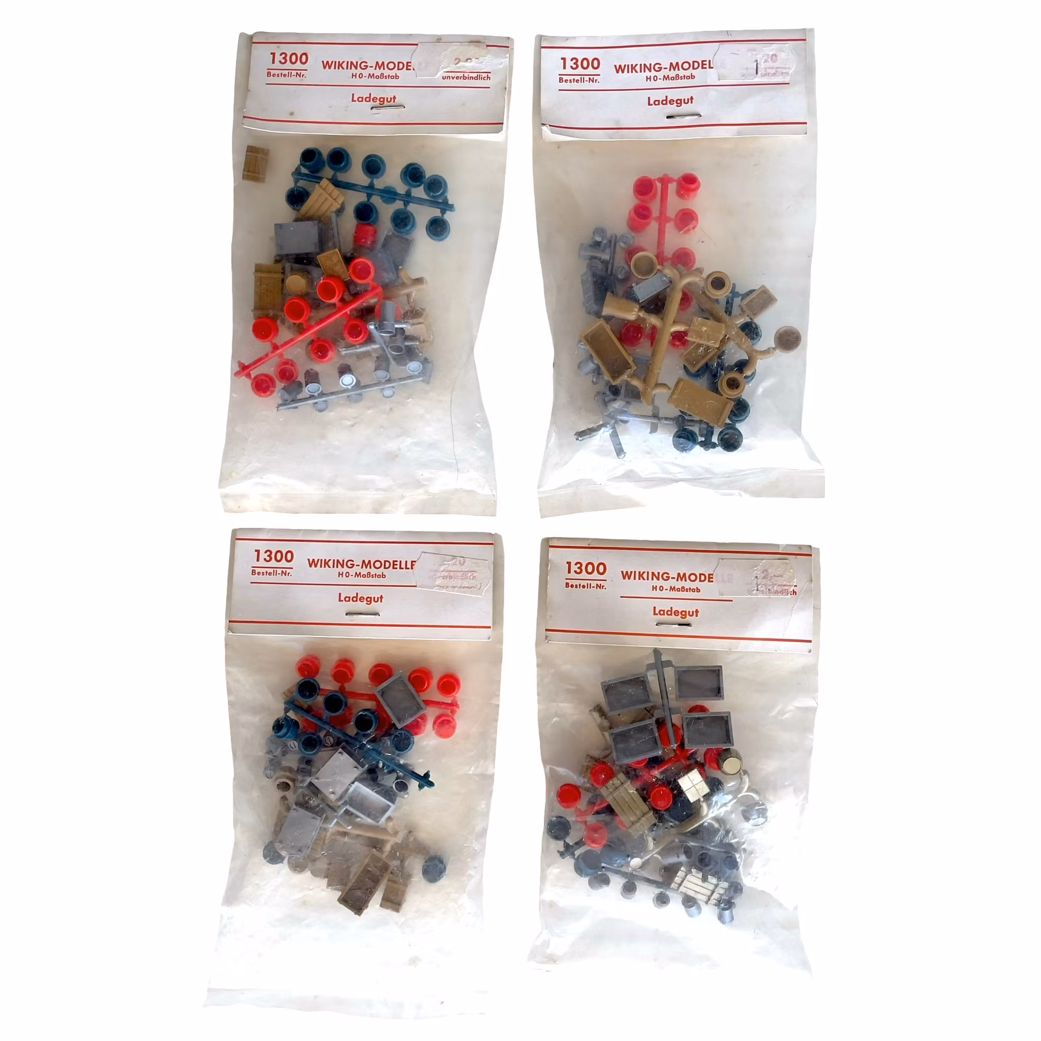 Wiking Modell 1300 - Ladegods (HO 1:87) - Tillbehör modelljärnväg