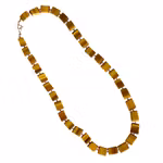 Vintage Halsband i tigeröga - Natursten