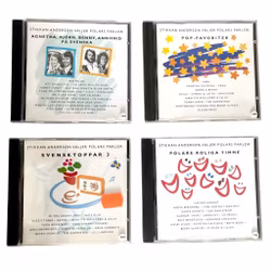 CD samling - Stikkan Anderson väljer Polars pärlor (4 st)